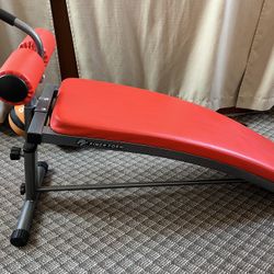 Finer Foam Sit Up Reverse Crunch Bench