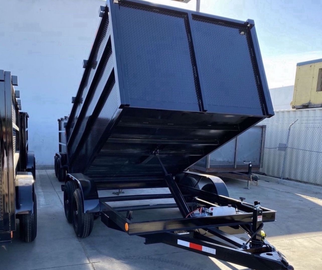 8x12x4 Dump Trailer 