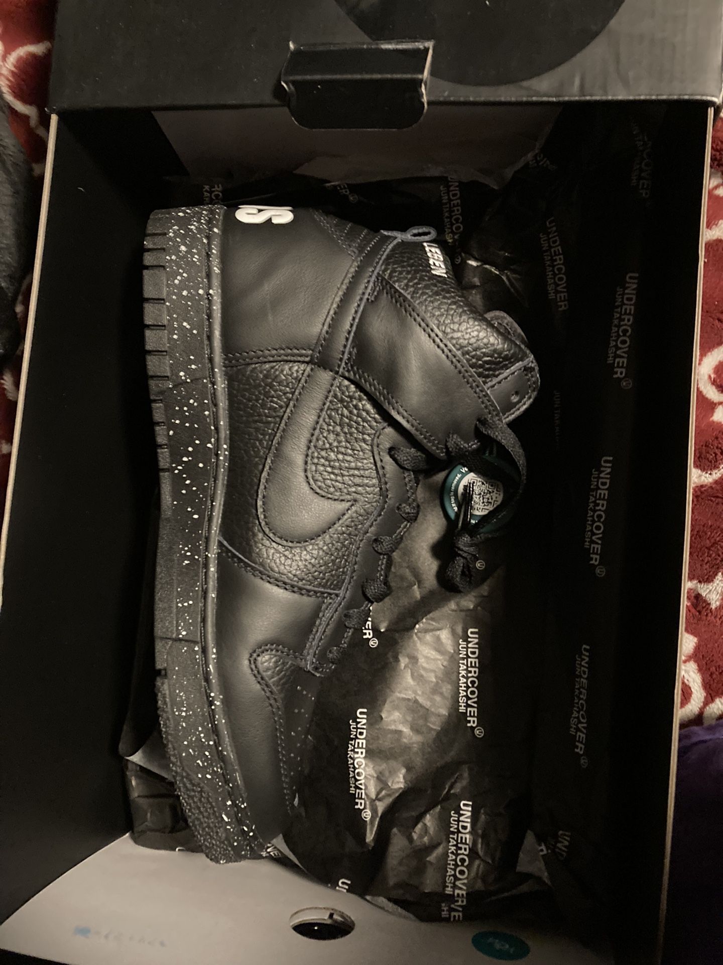 Nike dunk high undercover Chaos Black
