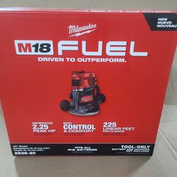 Milwaukee M18 Fuel 18-volt Brushless 1/2 In. Router(tool Only)