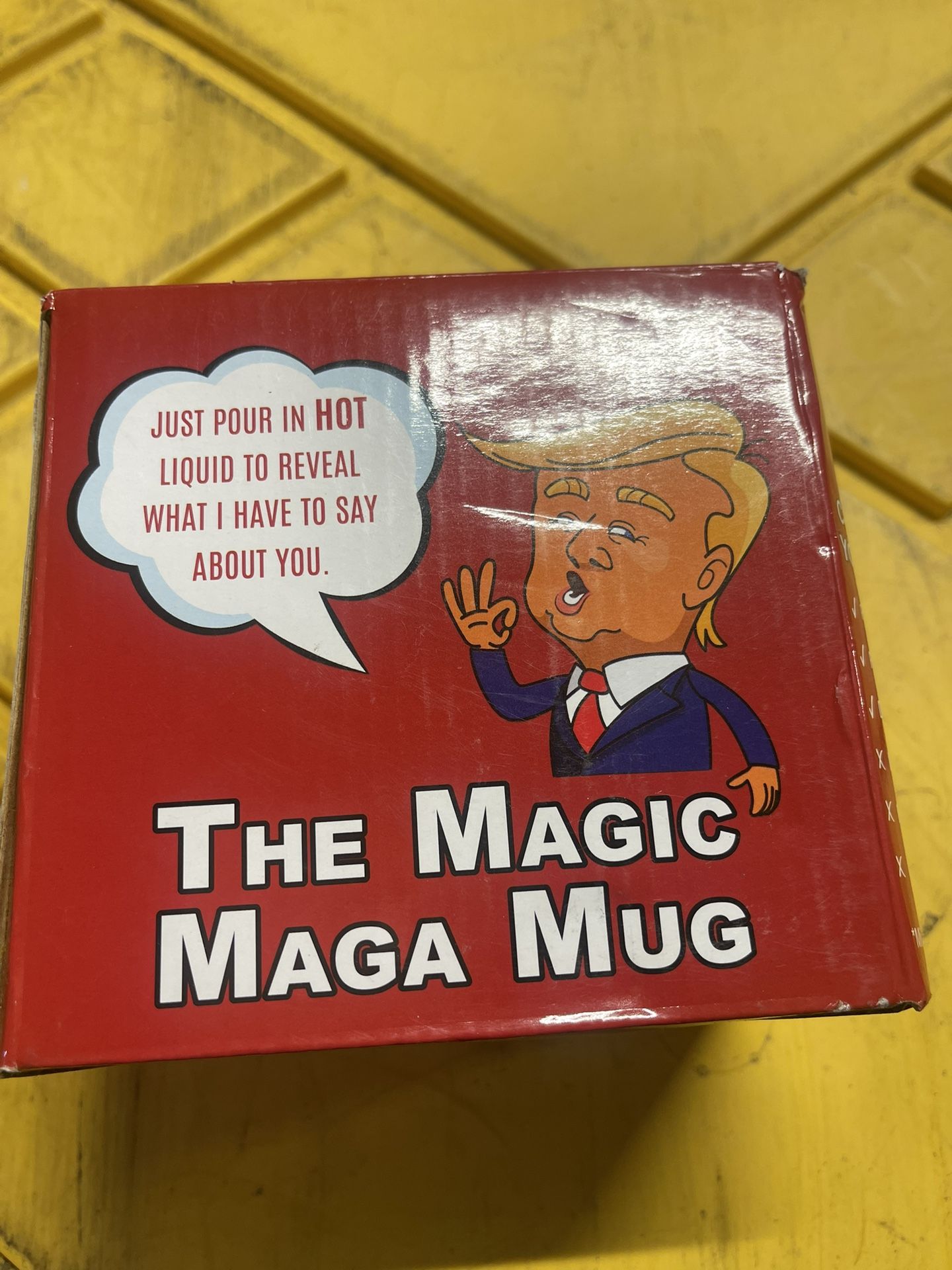 The Magic mega mug Of Donald  trump 