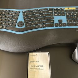 Ergonomic Keyboard And Keyboard (rechargeable)