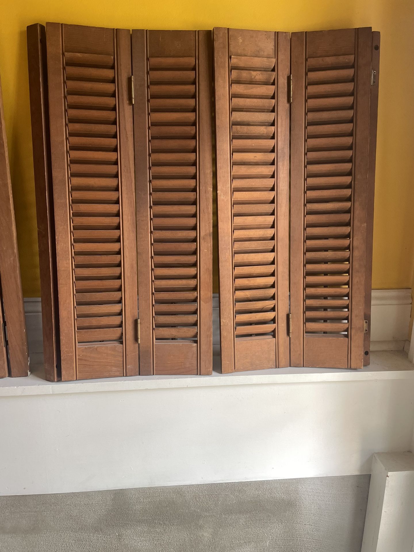 Vintage Interior Shutters.