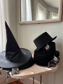 HAT COSTUME ACCESSORY ONE SIZE BLACK 2$ each