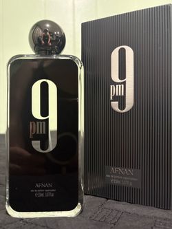 Afnan 9pm Perfume 5.07oz 150ml Size Grande 😍🖤