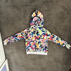 Bape Multi-colored hoodie