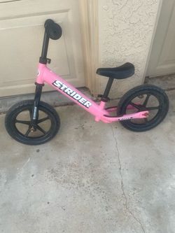 Small toddler training trike, no pedals