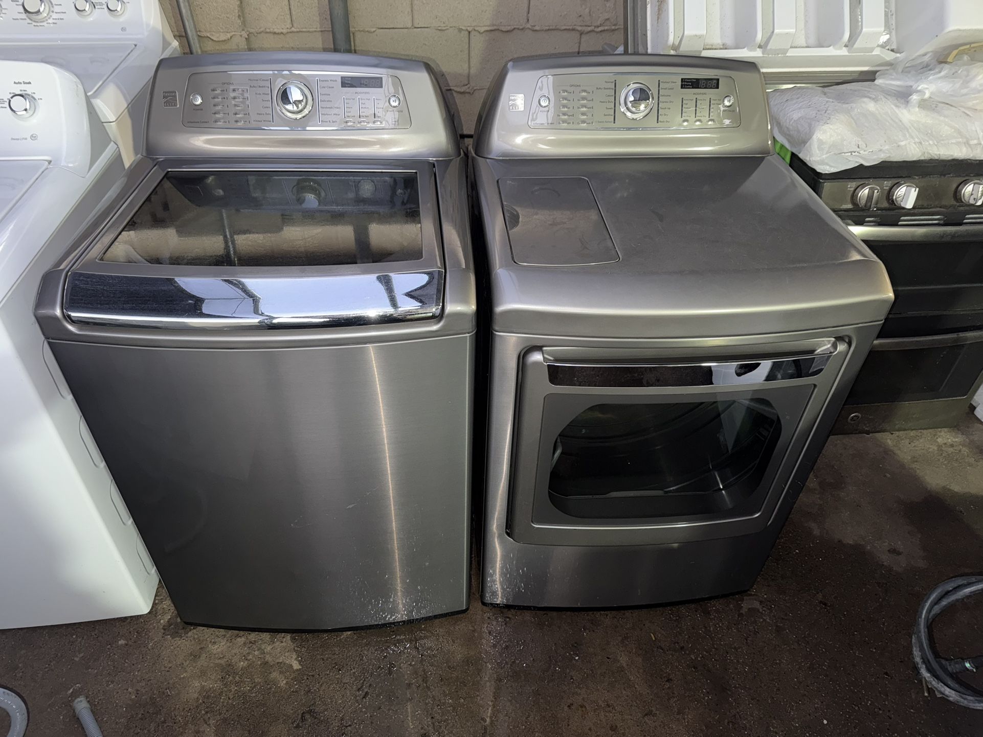 Kenmore Washer And Electric Dryer He King Size Capacity 5.0&7.4 Cuft