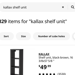 Kallax shelving customizable