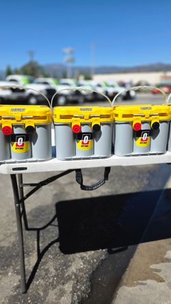 Optima Yellow Top Battery D34/78 Dual Purpose Deep Cycle AGM Car Truck Battery. Bateria de Gel Para Carro Camioneta

PRICE IS FIRM. Optima Yellow Top