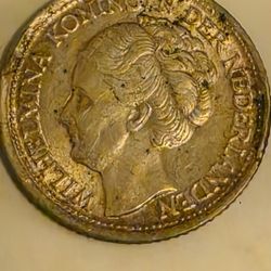 Silver 10 Cents 1944