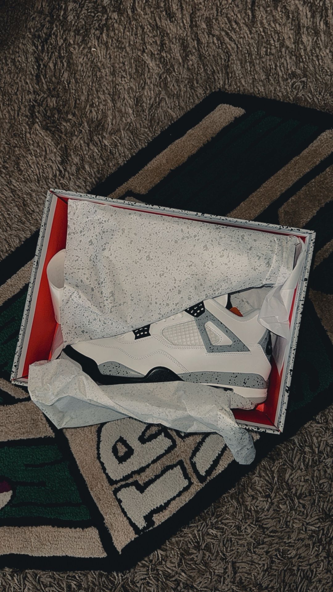 Jordan 4 Retro White Cement Size 10.5 Men