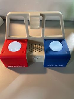 BattleBox Arena FX Accessory Set w/ Sound Speaker Red Blue White