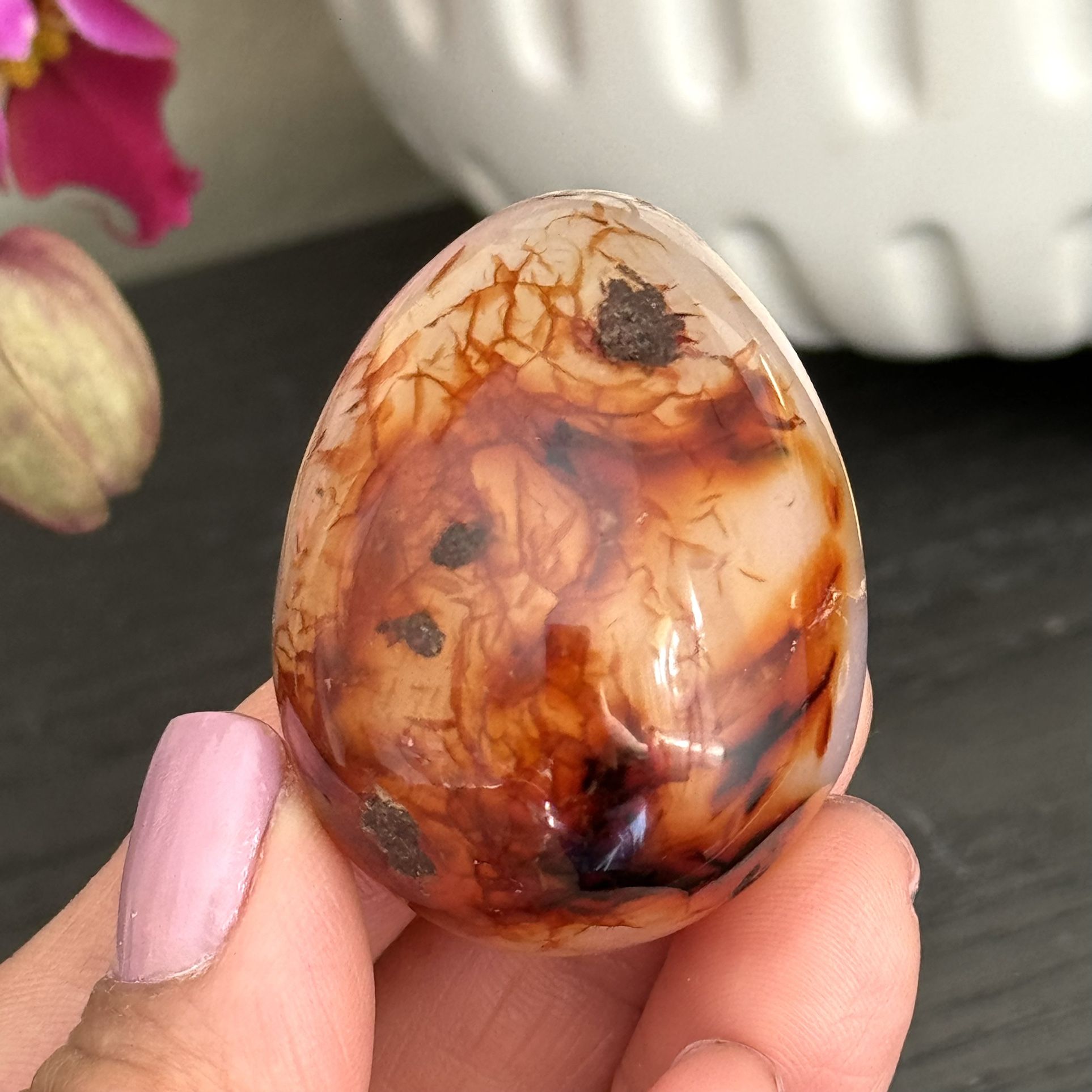 Mini Carnelian Egg