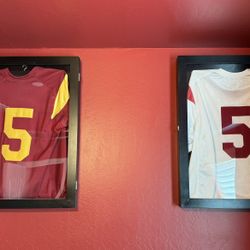 2 Shadow Box Jersey Frames