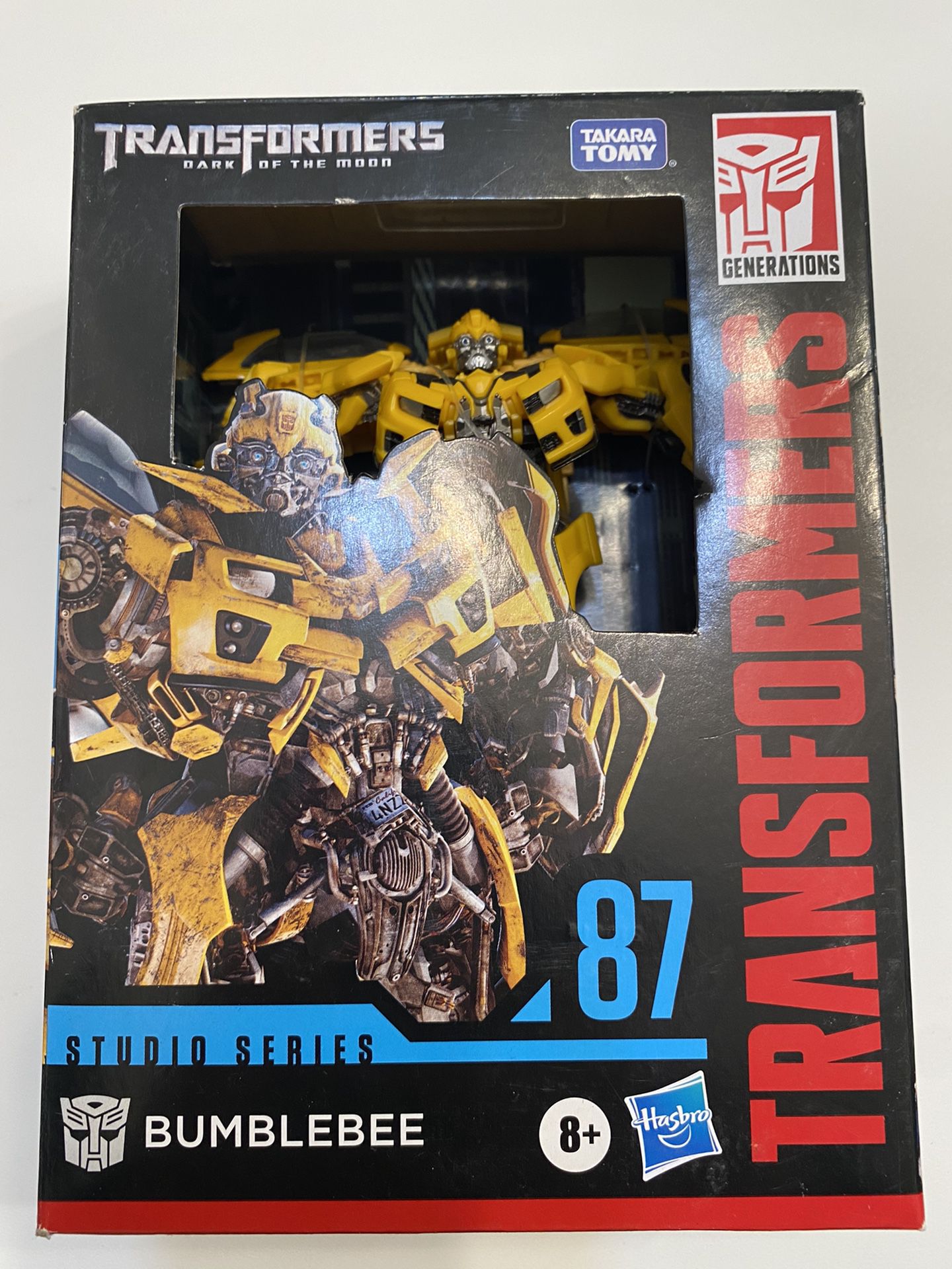 Transformers Toys Studio Series 87 Deluxe Class Dark of The Moon Bumblebee Action Figure - Ages 8 and Up, 4.5-inch, Multicolored