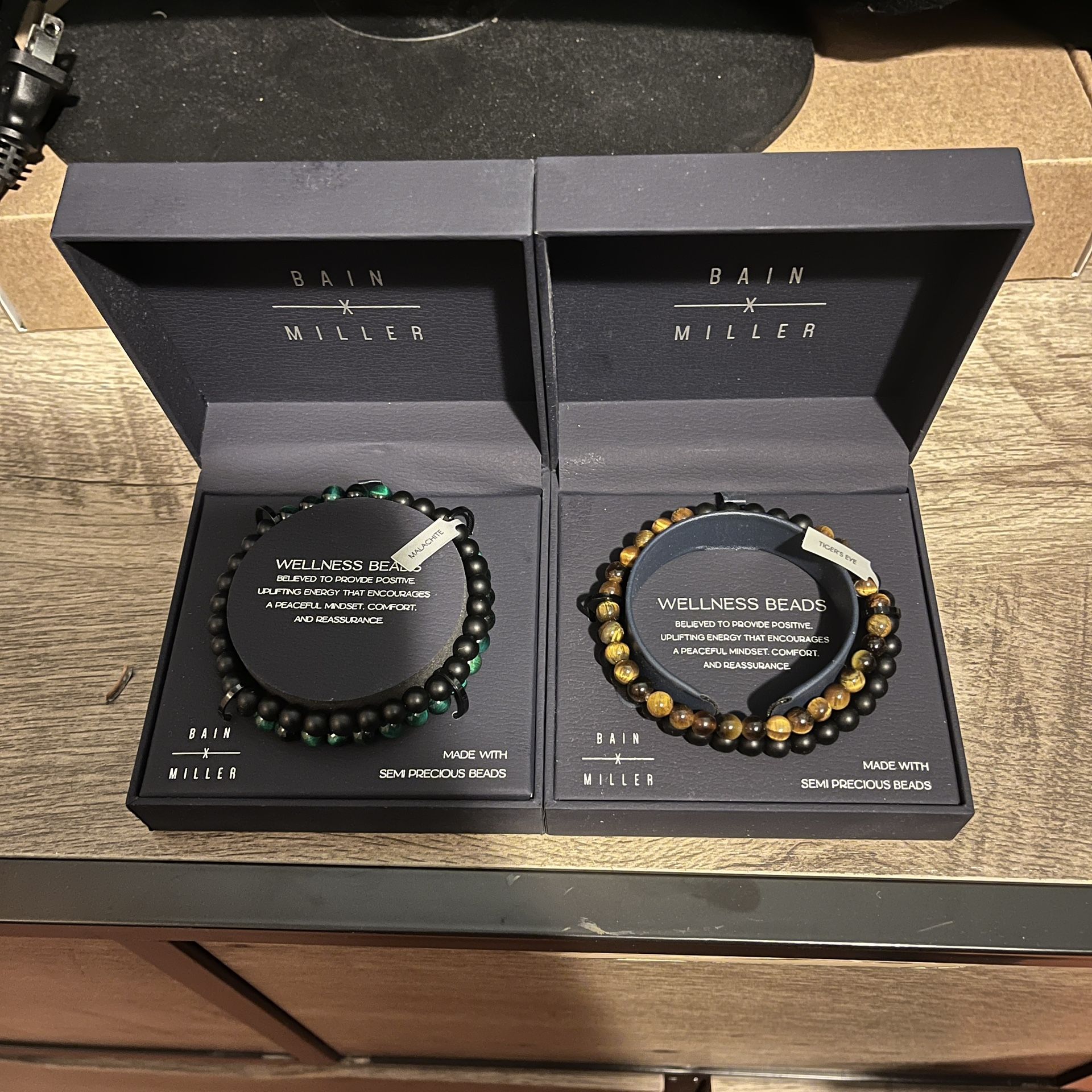 Bain x Miller / Wellness Beads / Malachite / Tiger’s Eye