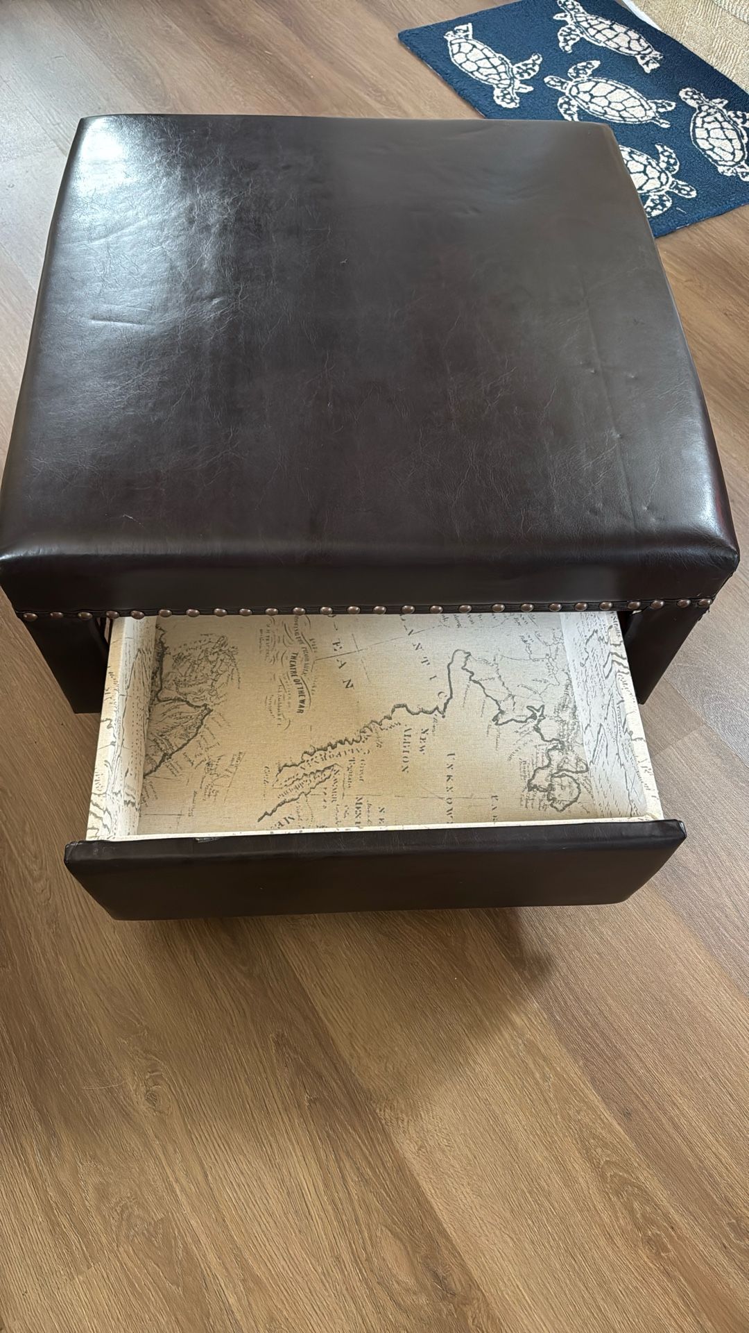 Ottoman With Drawer