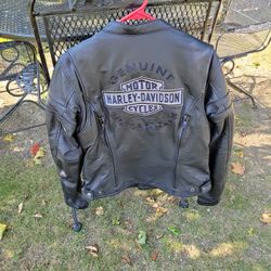 Ladies Leather Harley Jacket