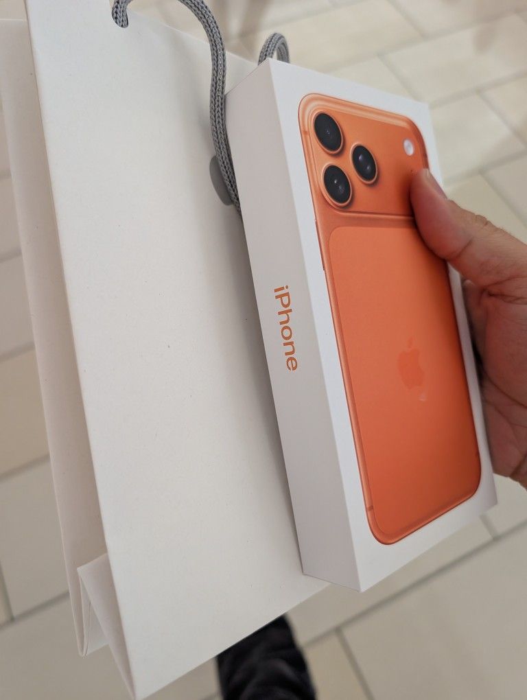 iPhone 17 Pro Max Orange 256gb unlocked
