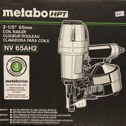 Metabo HPT 2.5” Coil Nailer 