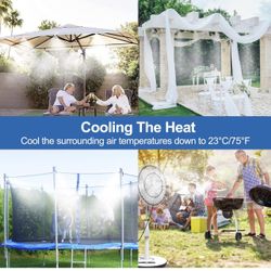 Outdoor Mist System for Outside 65Ft (20M)