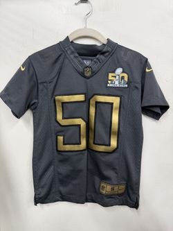 SOLD Super Bowl XL #50 NFL Stitched Jersey - Youth Small