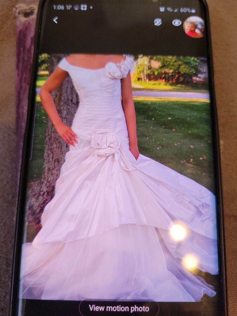 Prom/Wedding Dress by Demetrios size 10 bridal