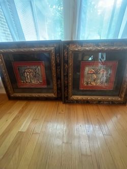 Beautiful and elegant framed birdcage/ Lindos Cuadros