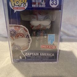 Funko Pop Art Series Captain America