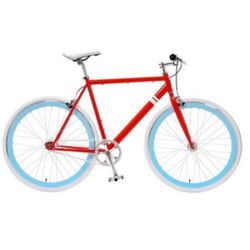 Sole Single Speed Bike Red And Blue