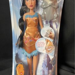 Brand New Disney Princess Pocahontas Forest Colors Reveal Doll