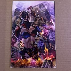 Batman Who Laughs #1 Greg Horn Exclusive Variant D HARLEY QUINN  Limited 1000 NM