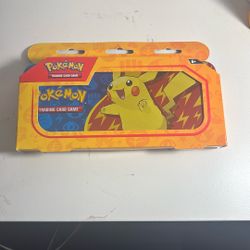 Pokemon Cards Pickachu Pencil Tin