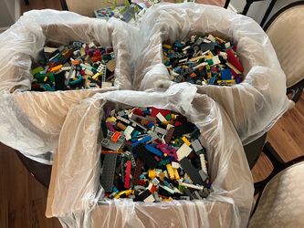 3 boxes of Legos -  over 45 lbs