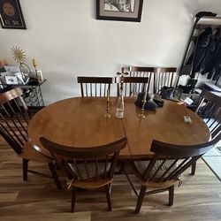 Table And 8 Chairs 