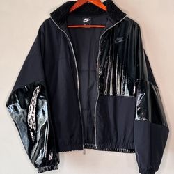 Nike Sportswear Icon Clash Synthetic-Fill Colorblock Casual Training Jacket In Black