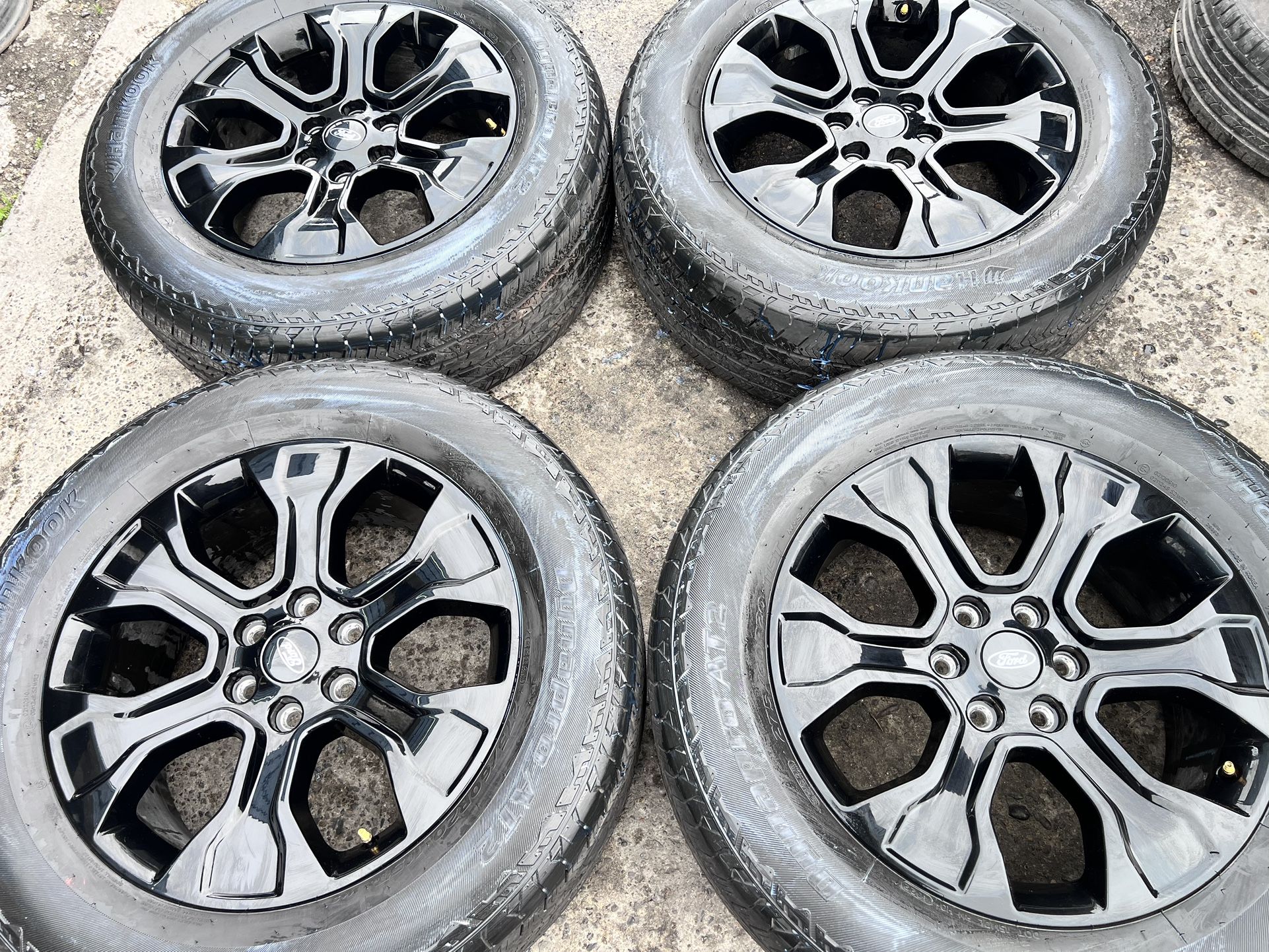 20” black ford f150 oem wheels and tires for sale 6 lug for Sale in Modesto, CA OfferUp