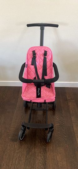 Dream On Me Coast Rider Lightweight Travel Stroller, 45 Lb Limit, Pink