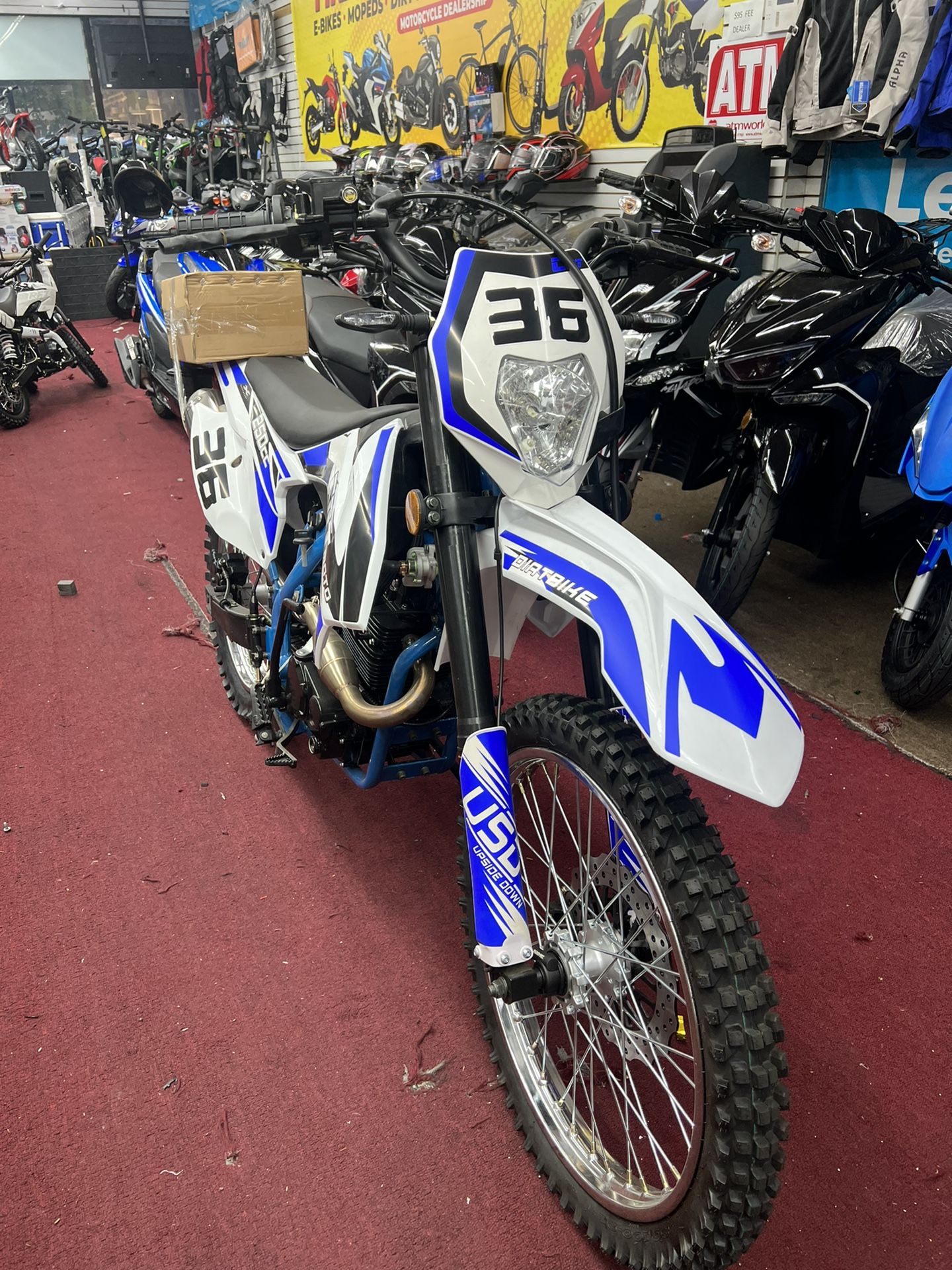 Crt Moto 250cc Dirt Bike Brand New
