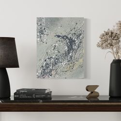 16x20 Acrylic mix paints with texture