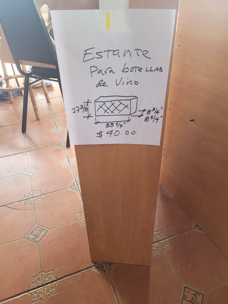 Estante Para Licores