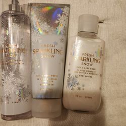 New - Fresh Sparkling Snow