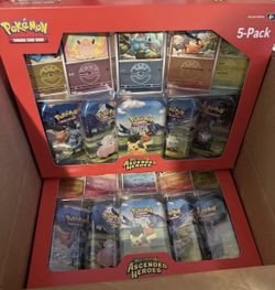 Pokemon TCG Ascended Heroes Costco Mini Tins sealed case(2 boxes)