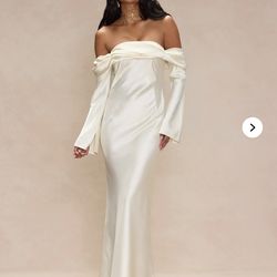 SATIN DRESS
