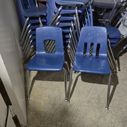 16" Blue Student Chair 