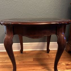 Glass End Table