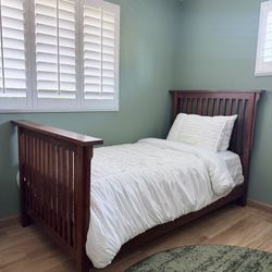 Twin Mission Style Bed Frame