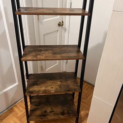 4 Tier Ladder Bookshelf 