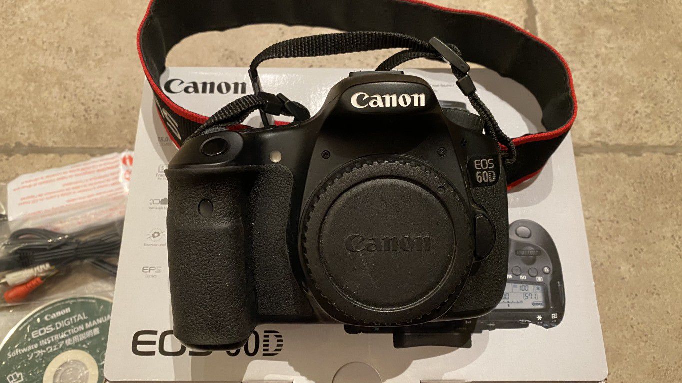 Canon 60D camera body